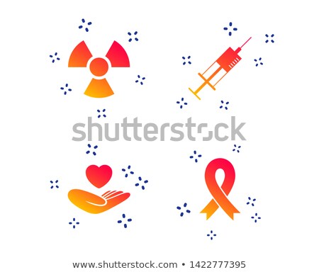 Stock photo: Syringe And Heart