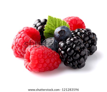 Stock photo: Natural Fresh Blueberries Closeup