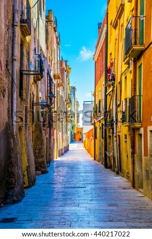 Stok fotoğraf: Architecture Of Tarragona