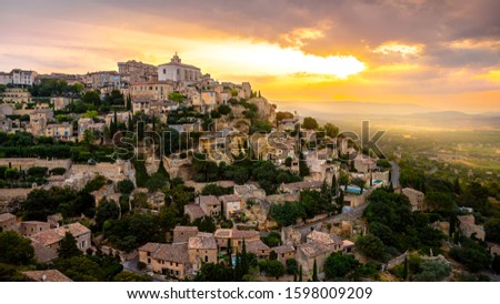 Stock fotó: Gordes In Provence