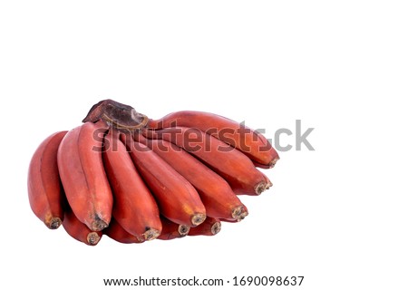 Zdjęcia stock: Zerwony · banan