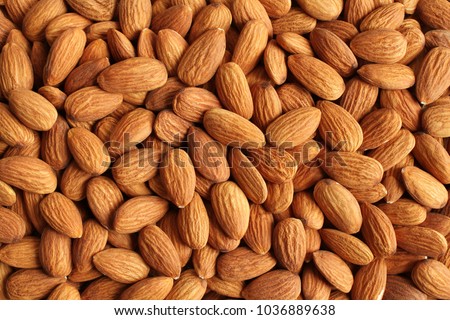 Stok fotoğraf: Pile Of Almonds