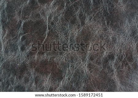 Stock fotó: Brown Leather Texture Closeup