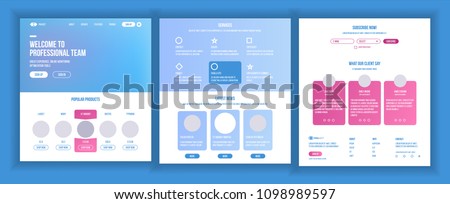 Foto stock: Web Site Scheme