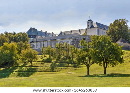 Cerveny Kamen Castle Slovakia Foto stock © Borisb17