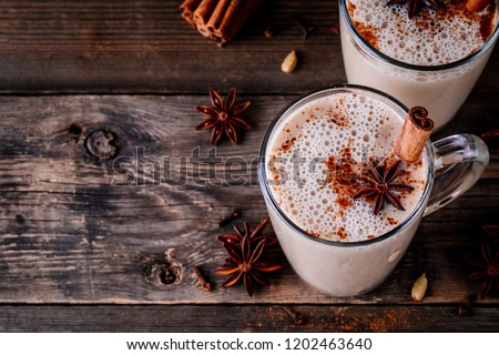 Сток-фото: Cinnamon And Coffee