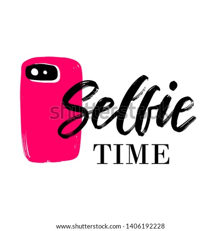 Selfie Time Stockfoto © mcherevan