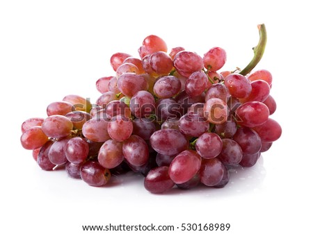 Stock photo: Seedless Red Grapes Closeup