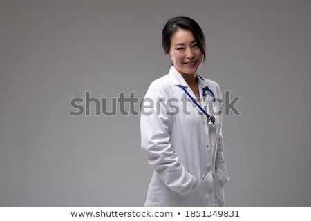 Doctor Approaching Stethoscope To Camera Foto stock © Giulio_Fornasar