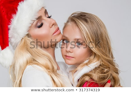 ストックフォト: Sexy Woman With Santa Hat