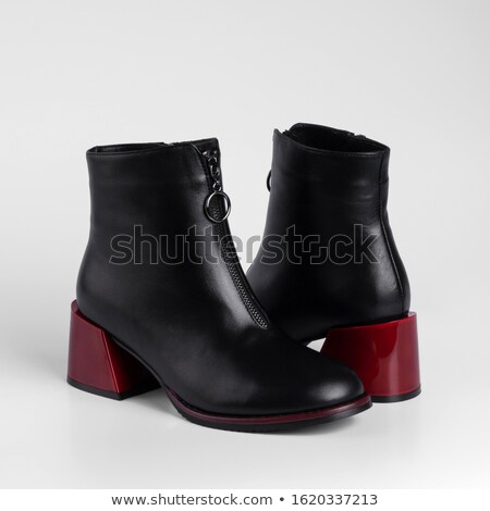 Сток-фото: A Pair Of Womens Ankle Boots