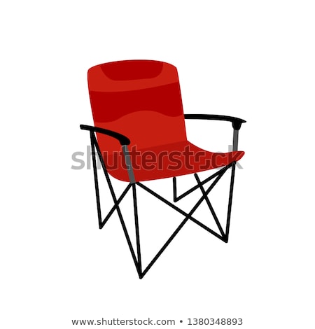 Сток-фото: Camp Chair Isolated On White Background