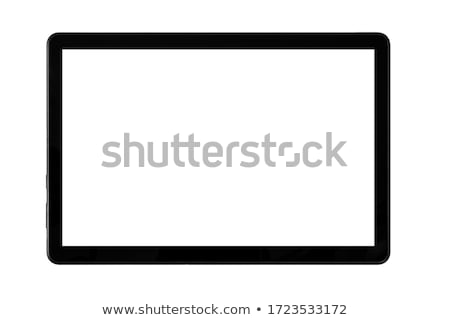 Stock foto: Tablet Pc Isolated On White Background