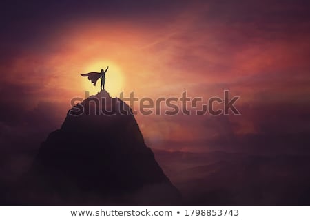 Stock photo: Courage And Determination