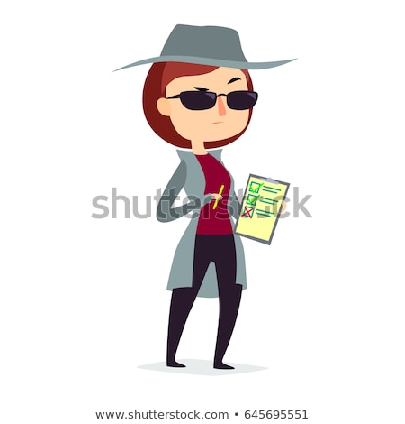 Zdjęcia stock: Girl Spy