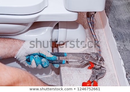 Stock photo: Toilet Water Valve