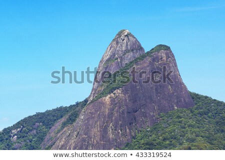 Foto stock: Summit Of Sugarloaf Mountain Rio De Janeiro Brazil