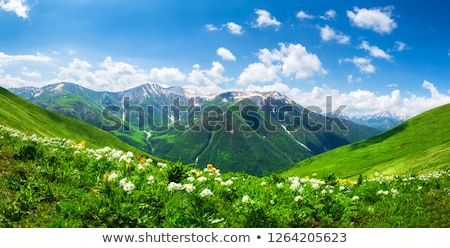 [[stock_photo]]: Caucasus Mountains In Georgia