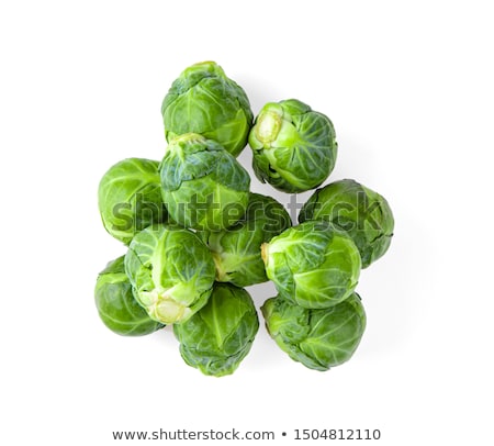 ストックフォト: Fresh Green Brussels Sprouts