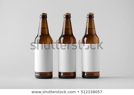 Zdjęcia stock: Brown Longneck Beer Bottle 500ml Mock Up