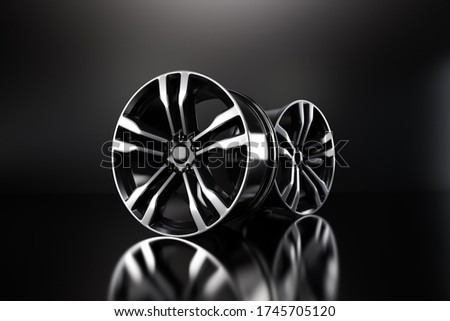 Foto d'archivio: Automobiles Alloy Wheel Illustration