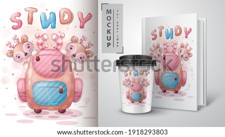 Tea Bag Poster And Merchandising ストックフォト © rwgusev