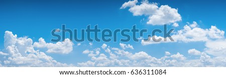 Stock photo: Blue Sky And Clouds