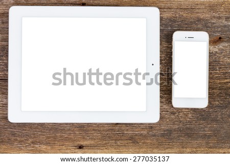 School Desk With Wireless Symbol [[stock_photo]] © Neirfy