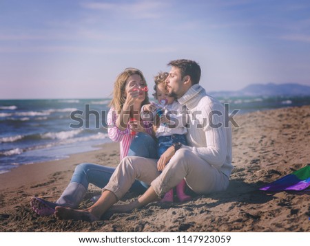 Young Couple Relaxing During An Autumns Day [[stock_photo]] © dotshock