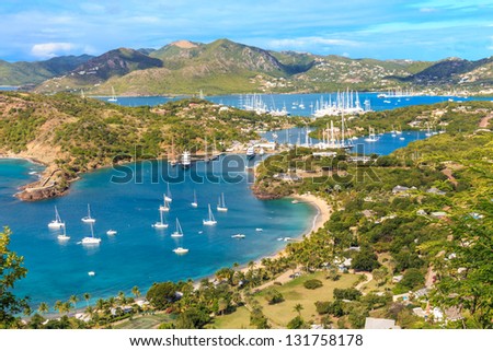 Shirley Heights English Harbour Antigua And Barbuda Caribbean Zdjęcia stock © Bertl123