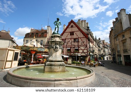 Stock photo: Francois Rude Square Dijon France