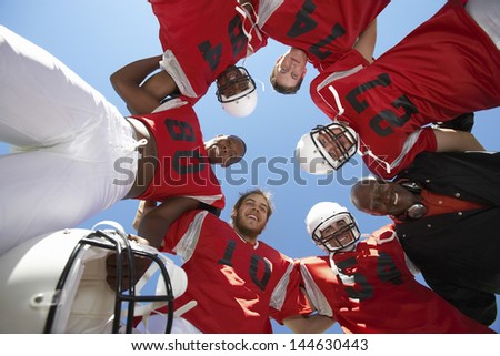 Foto d'archivio: Portrait Of Happy Rugby Player