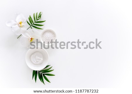 Stock photo: Spa Composition With Beautiful Orchid