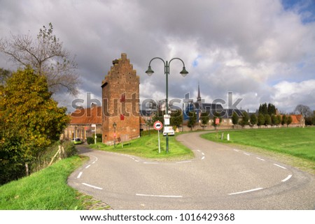 Сток-фото: The Prisoners Tower In Megen