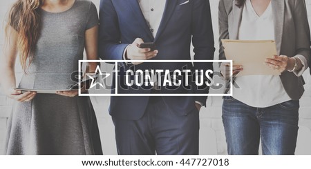 Foto stock: Contact Word