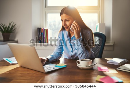 Foto stock: Ambitious Business Woman