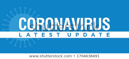 Zdjęcia stock: Covid 19 Coronavirus Latest News And Updates Banner Design