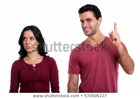 Foto stock: Sad Women And Happy Couple In The Background