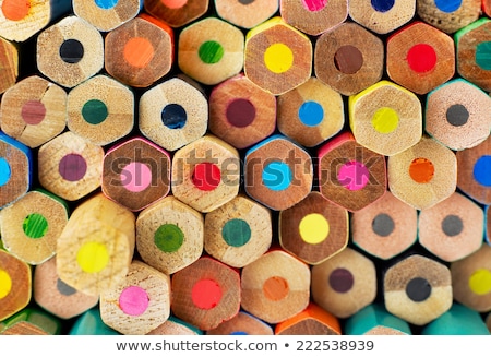 ストックフォト: Closeup Of Color Pencils