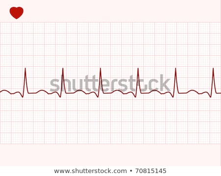 Foto d'archivio: Heart Beating Monitor Eps 8