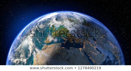 Stockfoto: Planet Earth 3d Render