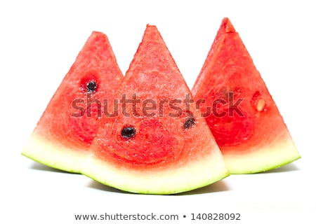 ストックフォト: Three Watermelon Slices