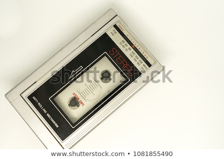 Zdjęcia stock: Vintage Portable Cassette Recorder