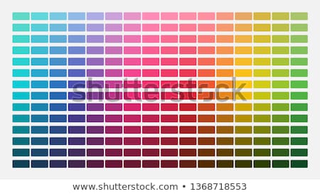Foto stock: Bright Colorful Concentric Pattern
