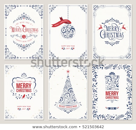 Foto stock: Christmas Scroll