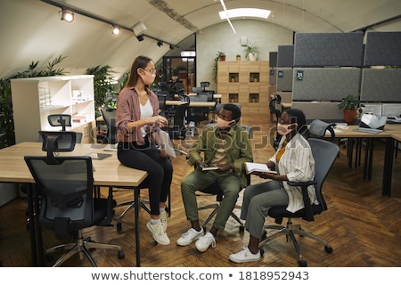 Stok fotoğraf: Creative Office With Plants