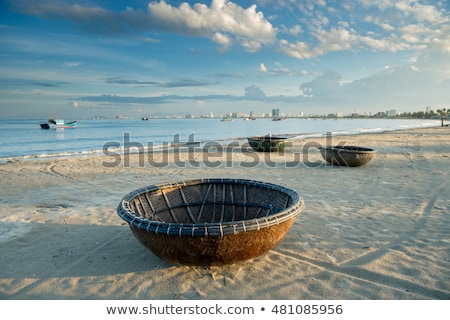 [[stock_photo]]: Local Fishing Boat At The Beach