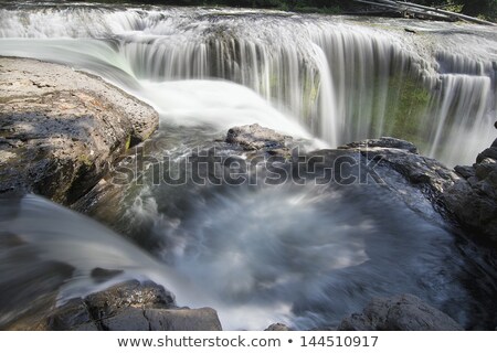 Stock photo: At The Top Of Lower Lewis River Falls