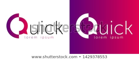 Foto stock: Quick Logo