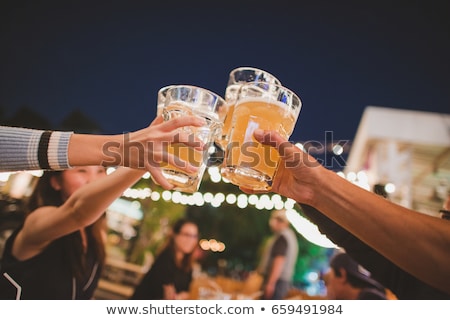 Foto stock: Festive Beers